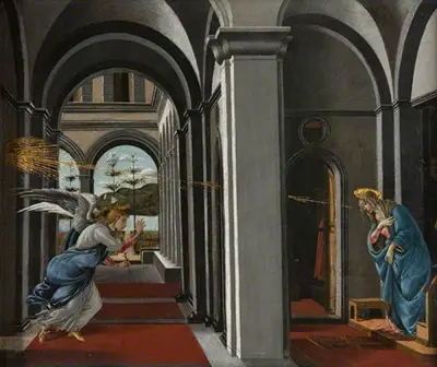 The Annunciation Sandro Botticelli